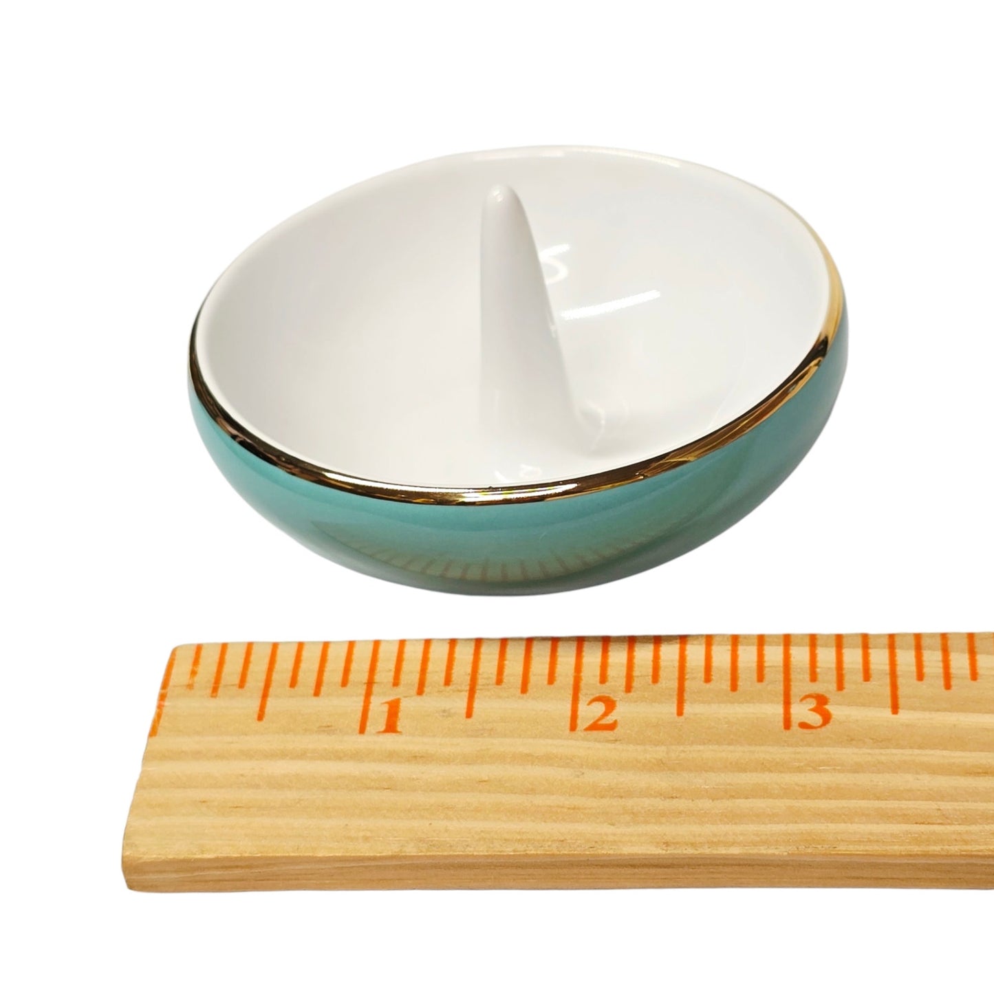 Kate Spade New York x Lenox "Ring It Up" Turquoise Enamel Ring Dish