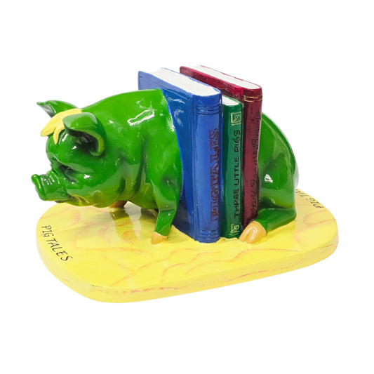 Vintage 2001 Pig Tales Pig Invasion Figurine - Hog Heaven "Wild are Boaring"