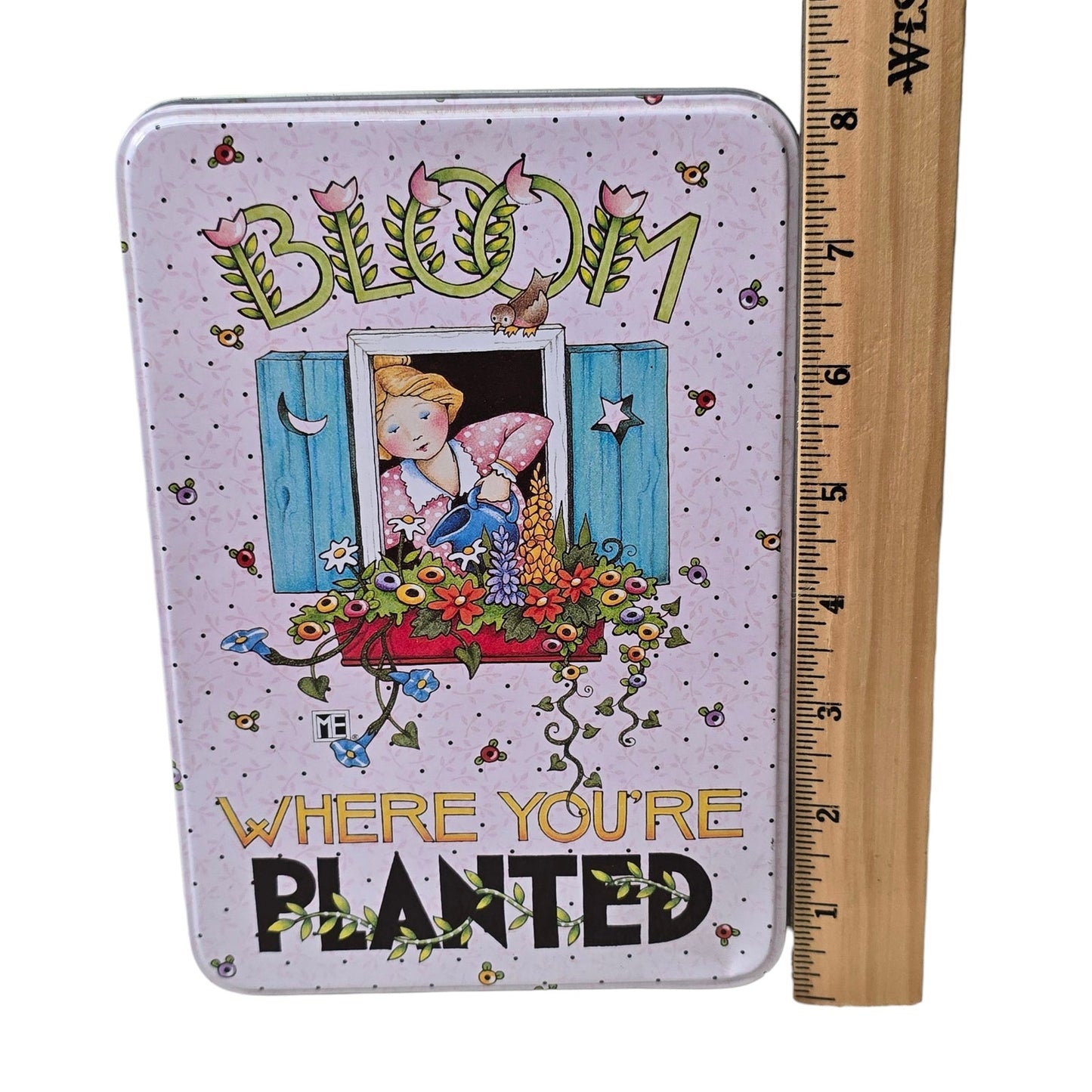 Mary Engelbreit Notepad LOT In ME Tin Box All New Giftable