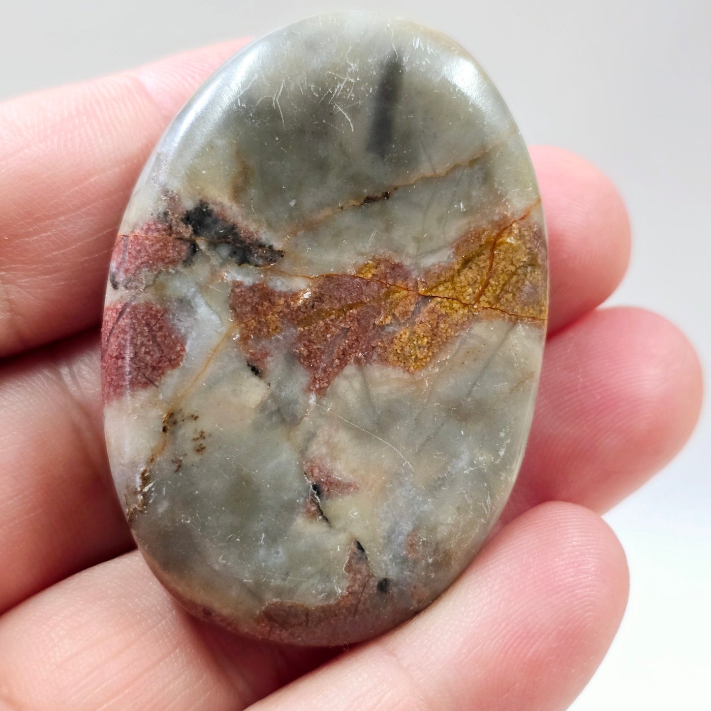 Natural Worry Stone, Palm Pocket Fidget Stone