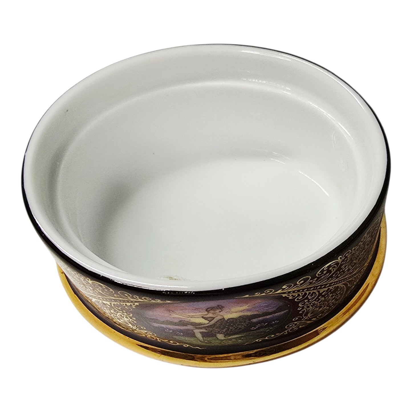 Ardleigh Elliott Swan Lake Trinket Box Porcelain Russian Ballet '92 Signed