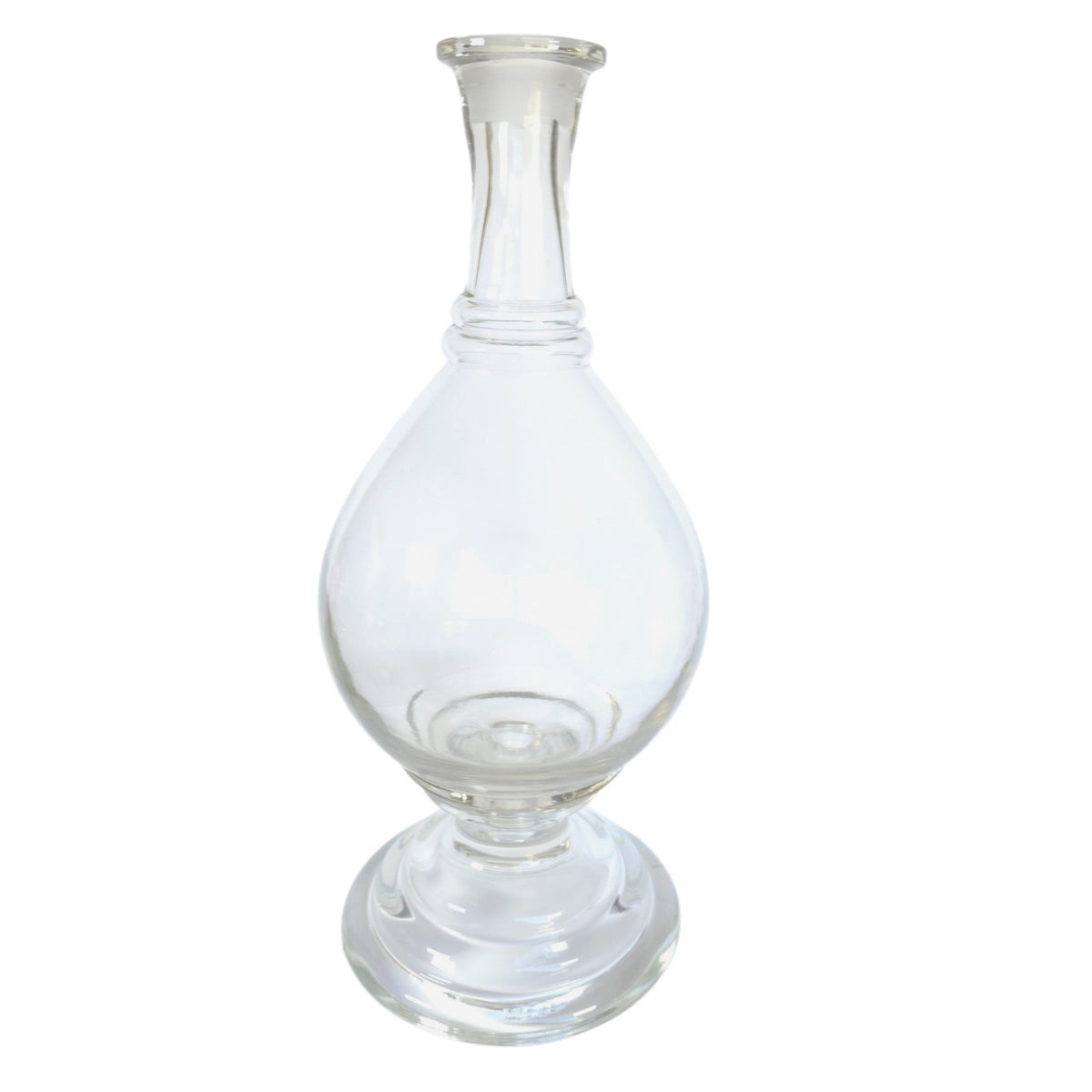 Antique Pharmacy Apothecary Show Globe 4-Piece Glass Display c. 1900 Large 26.5"