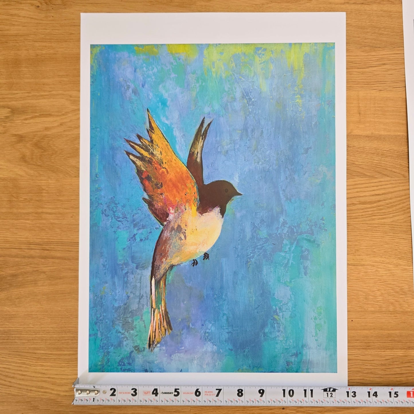 Two 16x12 Bird Art Prints: Bright Wings I & II 2015, Mehmet Sahin Altug