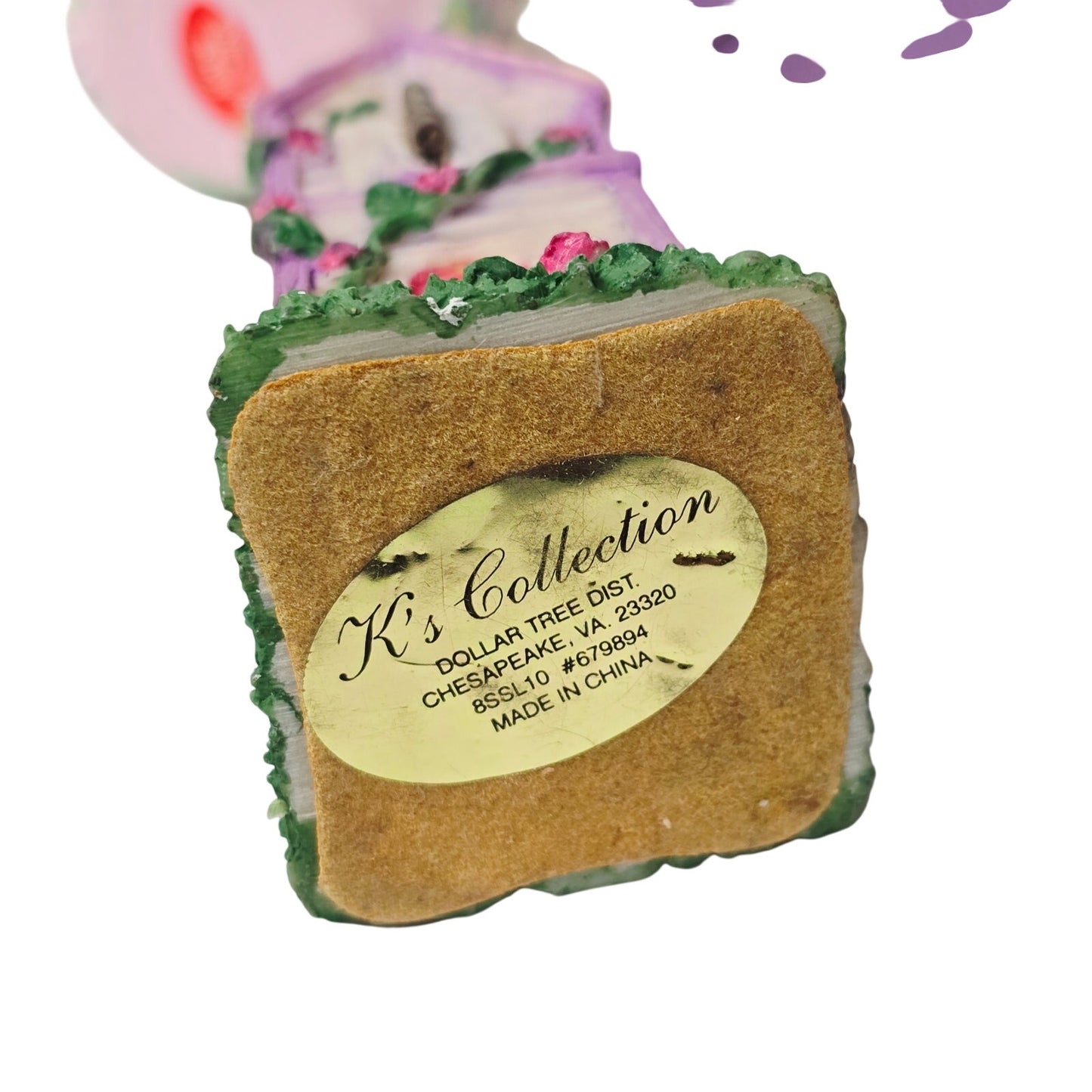 Vintage Easter Bunny Figurine Lot (6) Magic Creations 1997 Hinged & Resin