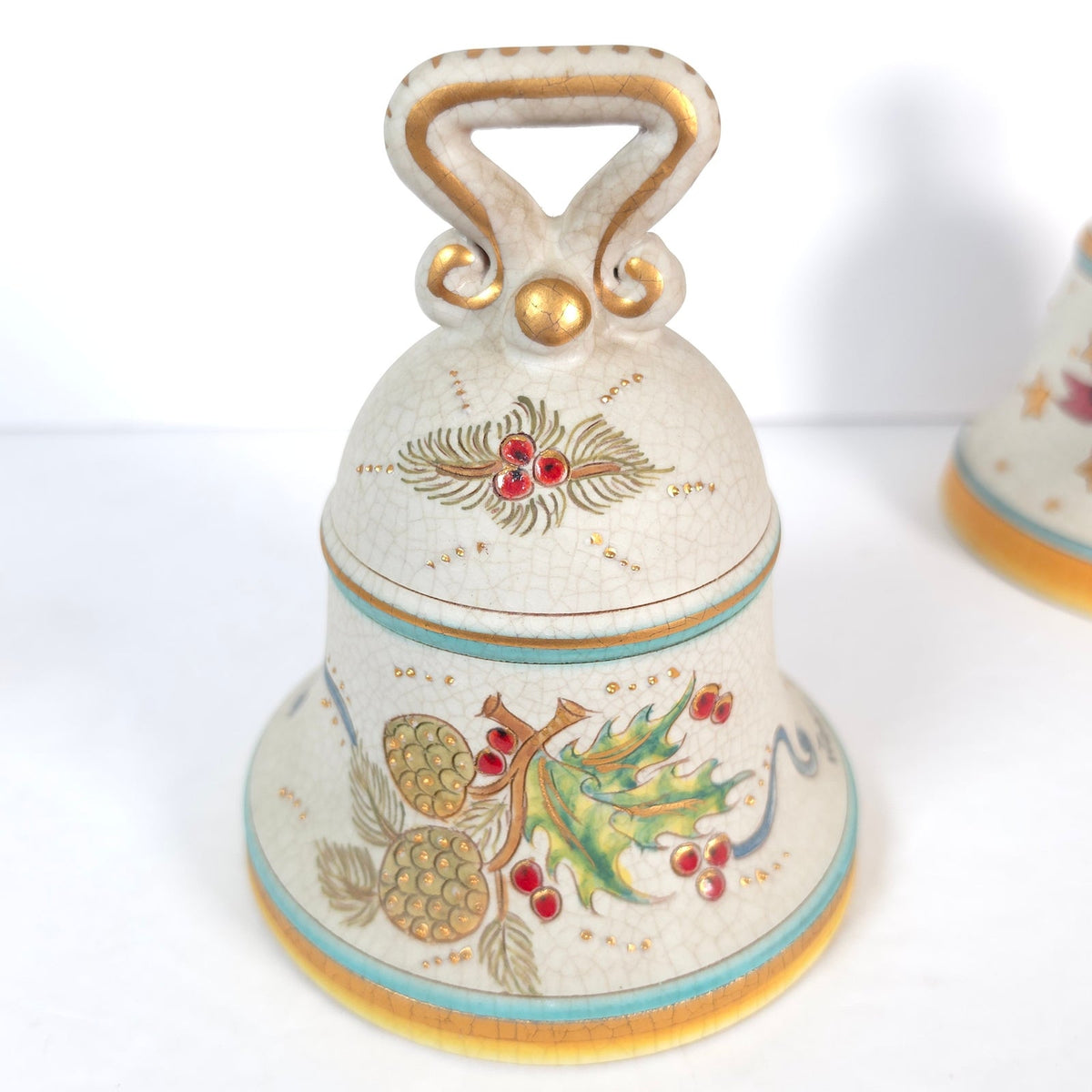 Vintage Veneto Flair V Tiziano Italian Christmas Bells Set 3 1973 1975 1976