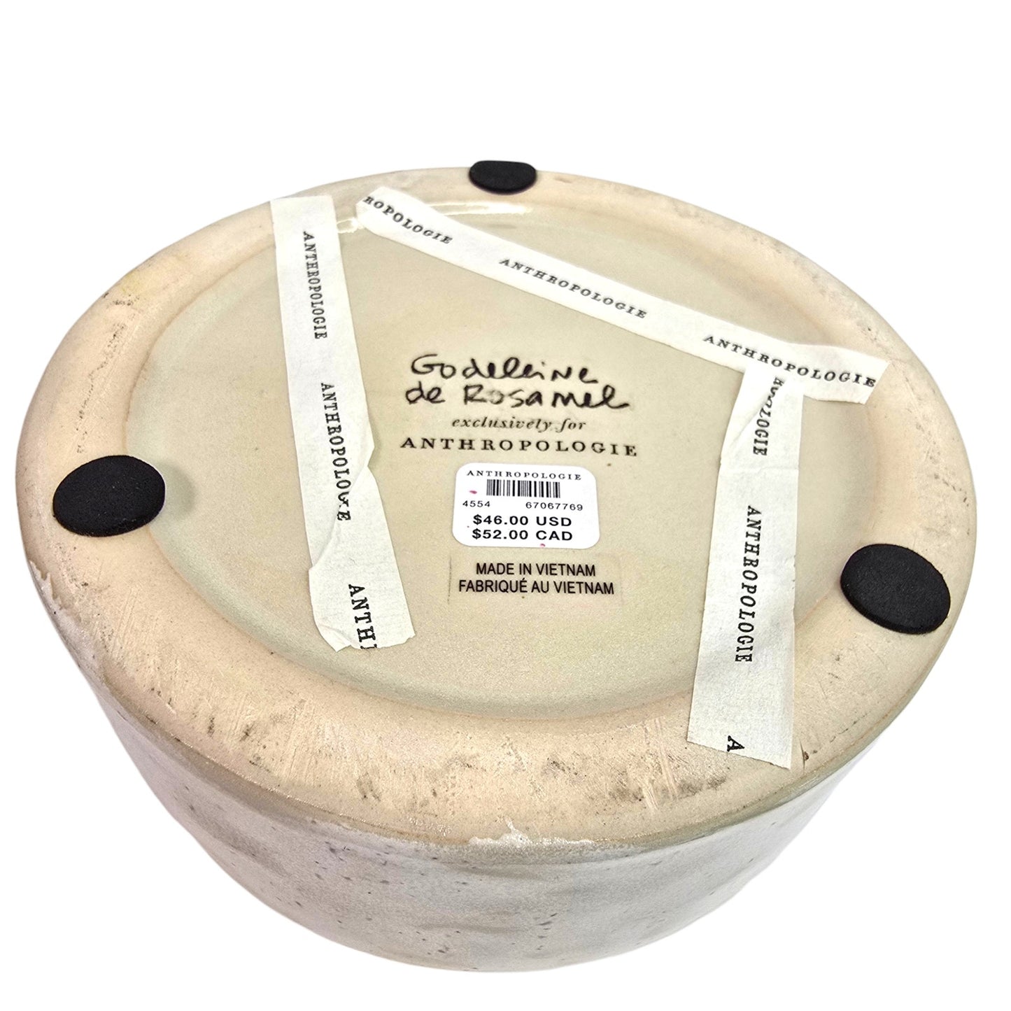 Anthropologie Godeleine de Rosamel Creature Jar Pottery Trinket Vessel Whimsical