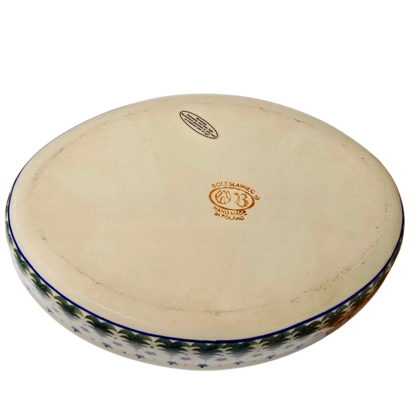 (Reserved for Customer) Boleslawiec Pottery Serving Dish and Double Handle Pot