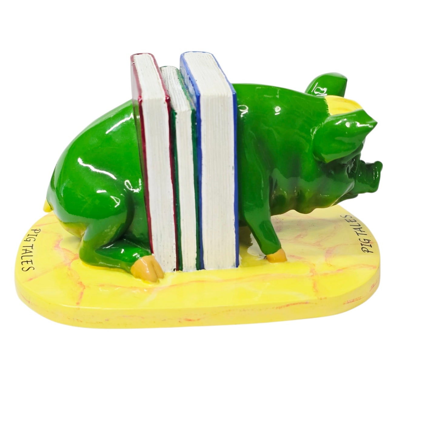 Vintage 2001 Pig Tales Pig Invasion Figurine - Hog Heaven "Wild are Boaring"