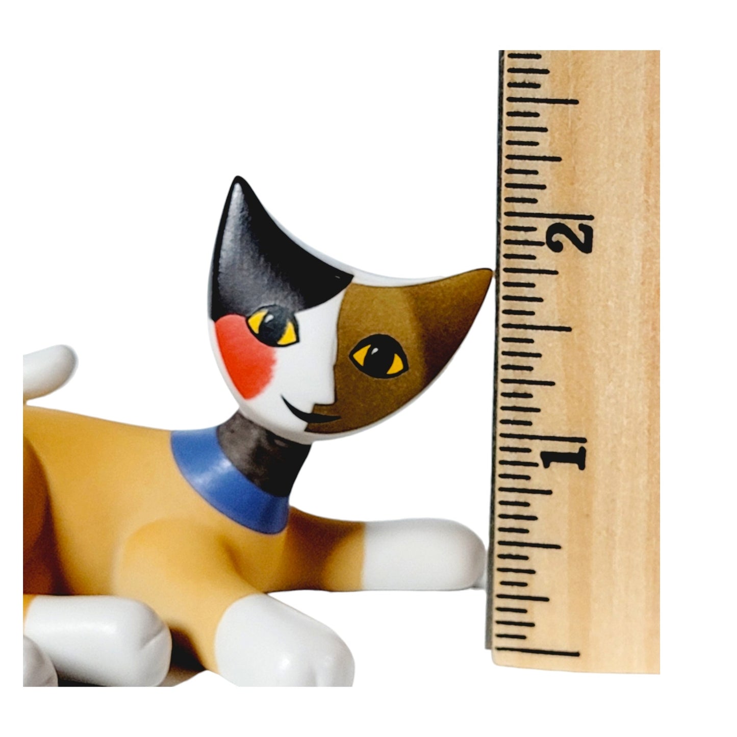 Goebel Rosina Wachtmeister Cat Figurine "Ermilo", Modern Cat Figurine