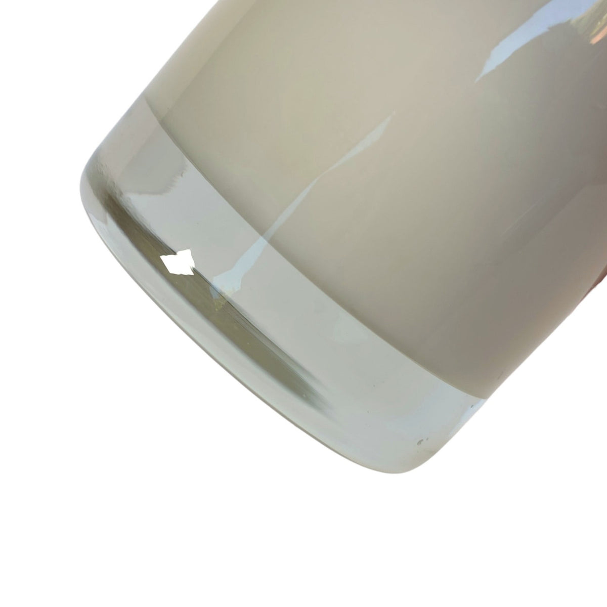 Z Gallerie Glow Candle White Vanilla Scent 54 Hour Burn Unburned Discontinued