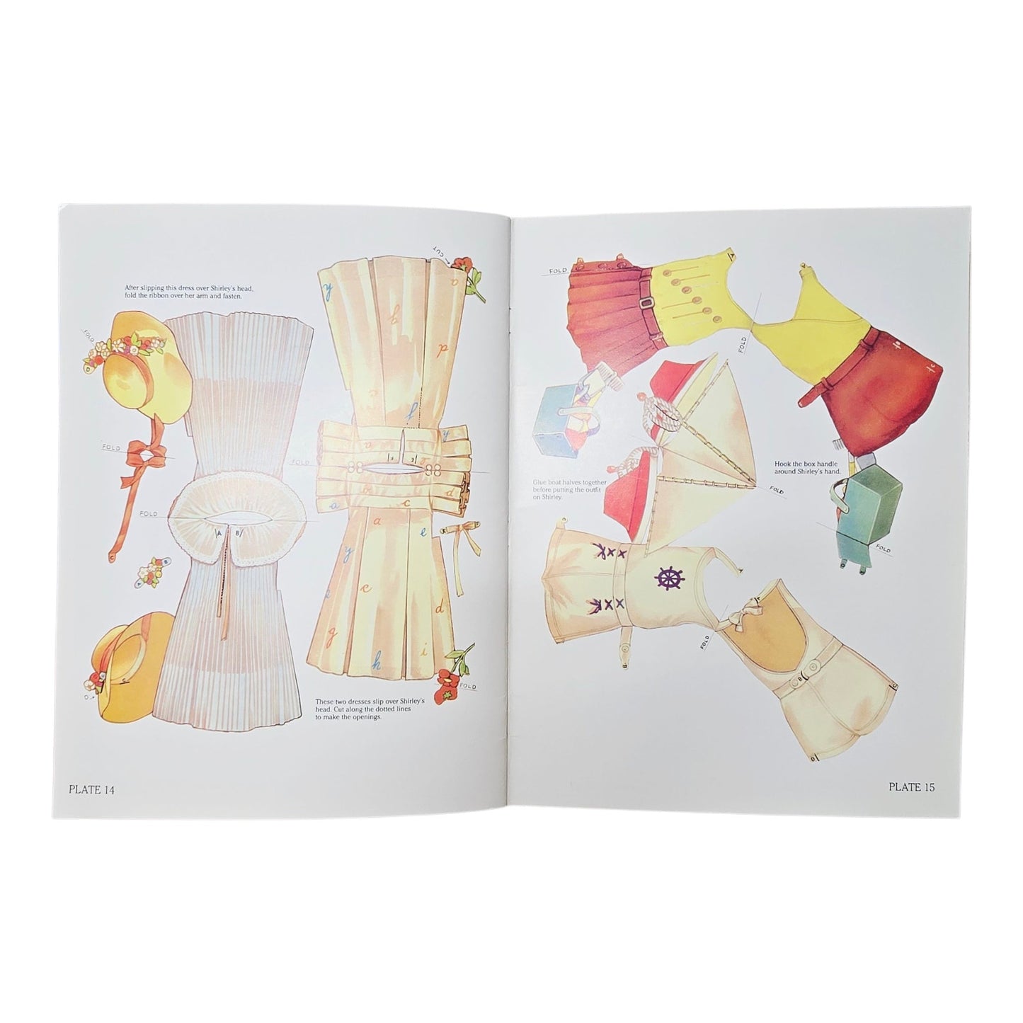 Classic Shirley Temple Paper Dolls in Full Color Dover 1986 Book