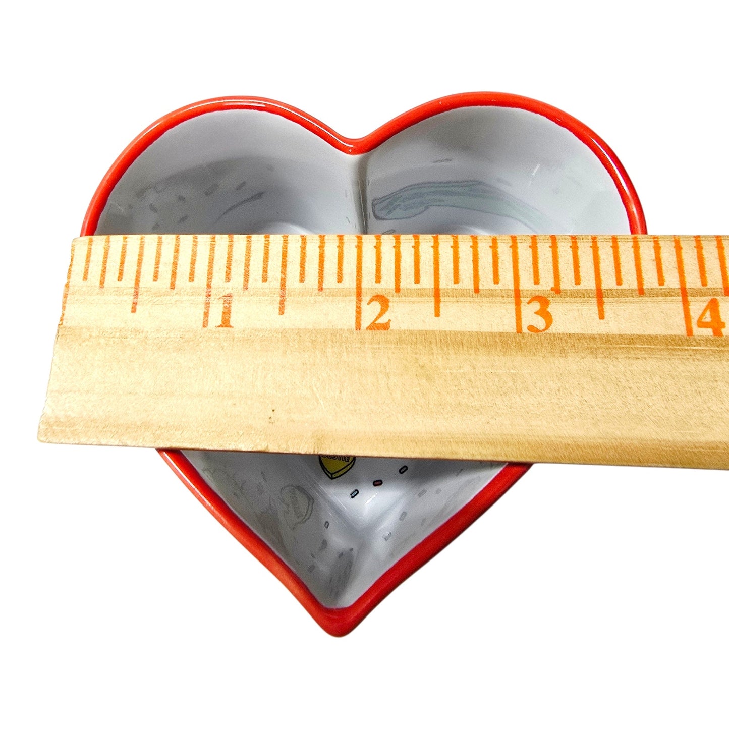 Set of 4 Hello Kitty Valentine's Day Heart Ceramic Ramekins Sanrio Love Designs