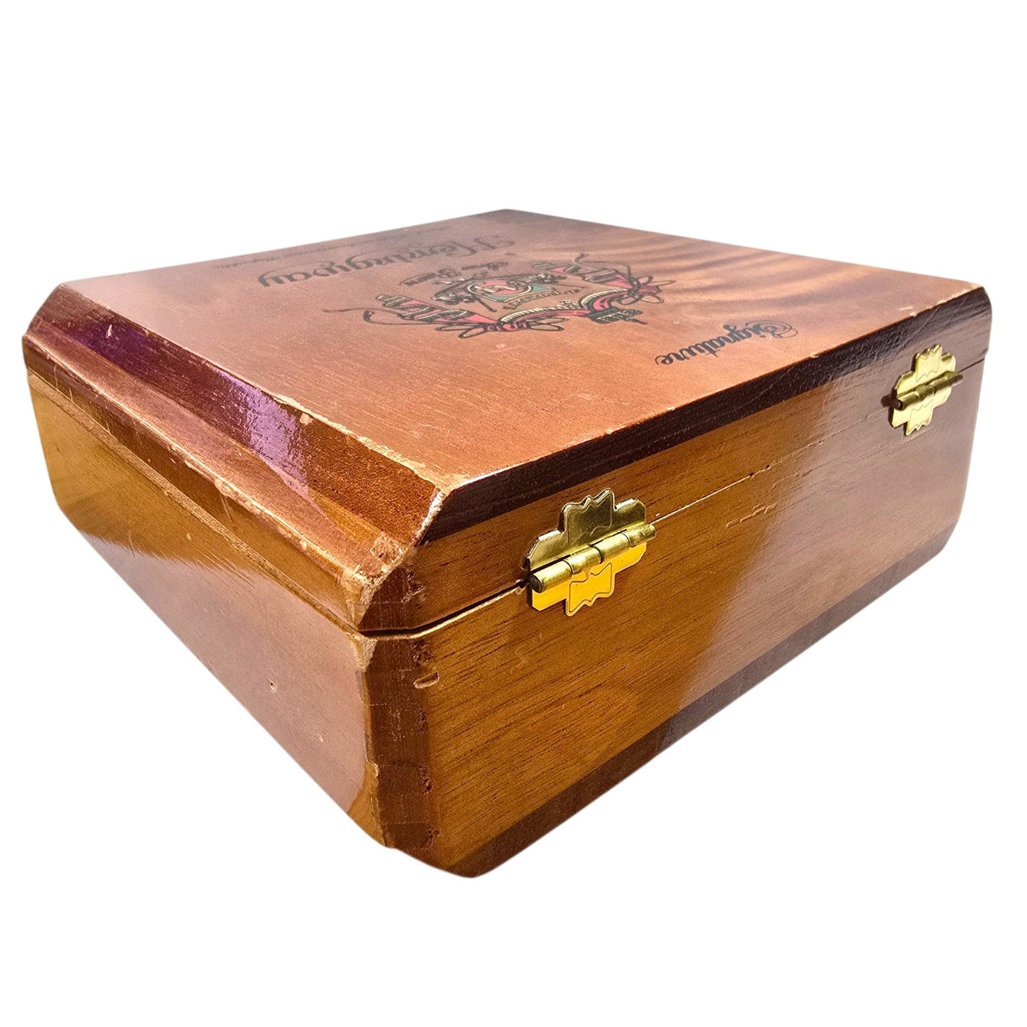 Arturo Fuente Hemingway Cigar Box Reserva Especial Empty Wooden Box Treasure Box