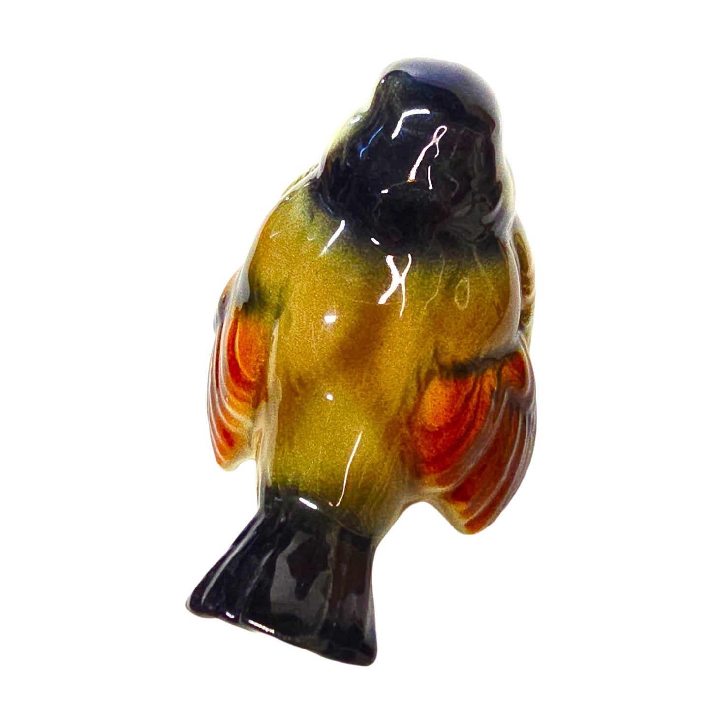 Goebel West Germany CV 74 Blue Headed Sparrow Bird Figurine Porcelain CV74