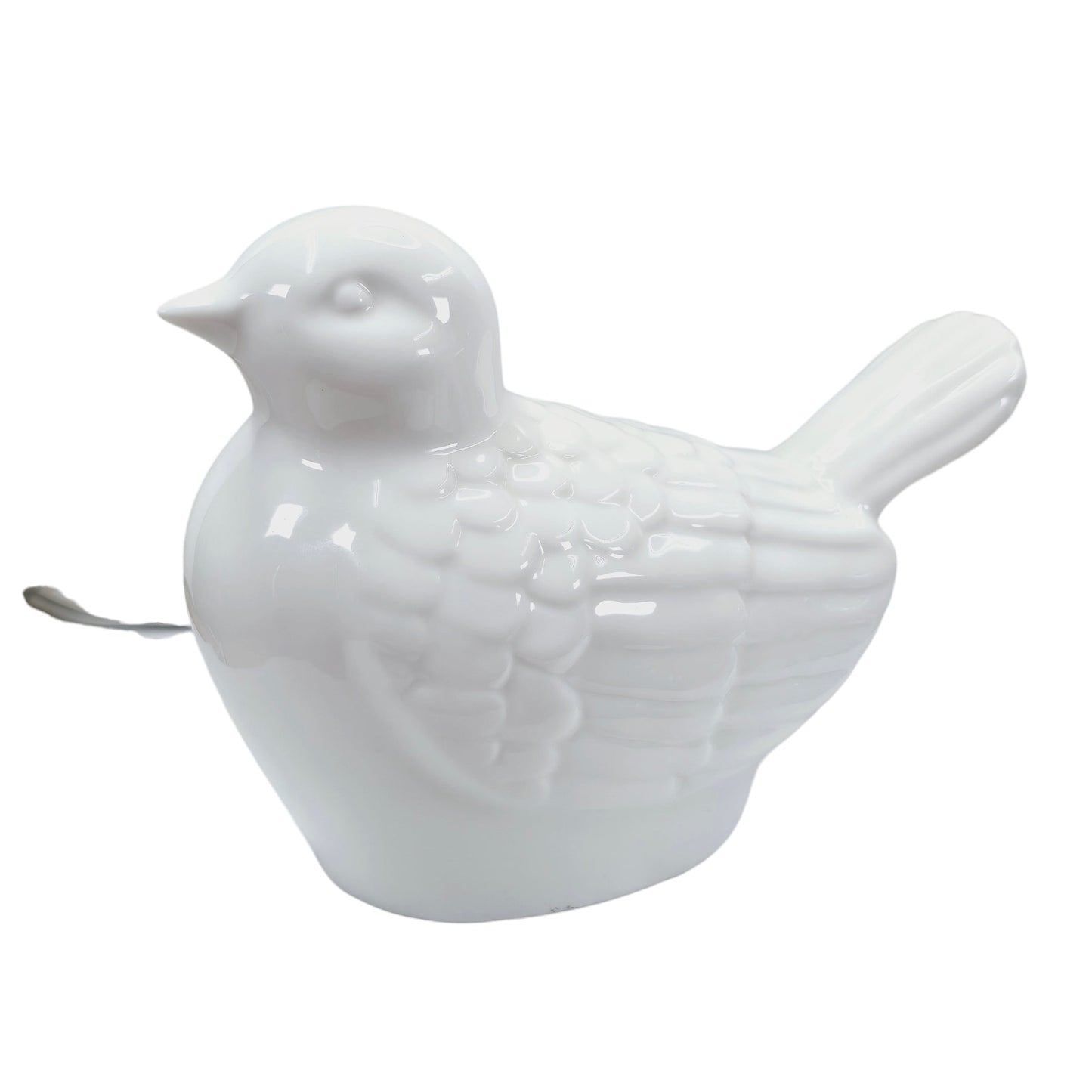 White Dove Bird Corded Night Light 2016 Target, Working Bulb and On/Off Switch Cord, 5.75" H x 8" L