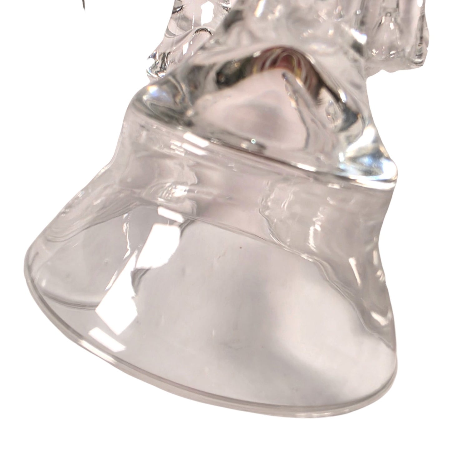 Vintage Glass Stirrup Glasses Stirrup Cups Set of 6 Equestrian Barware