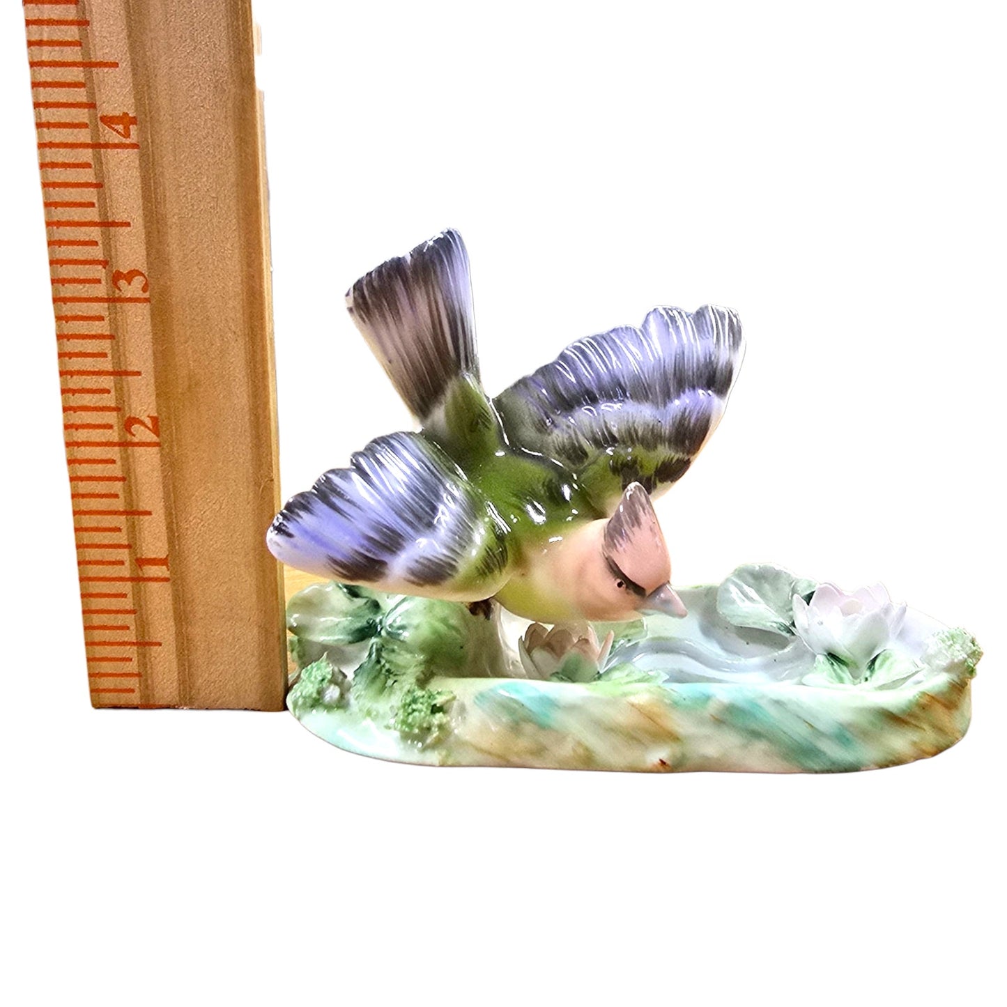 (For Customer) Vintage Erich Stauffer Porcelain Bird with “Cardinal” marking) # 8437