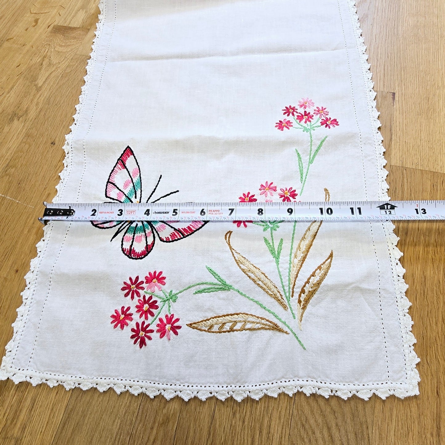 12" x 37" Butterfly Table Runner