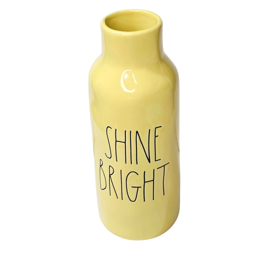 Rae Dunn SHINE BRIGHT Artisan Collection by Magenta Ceramic Vase