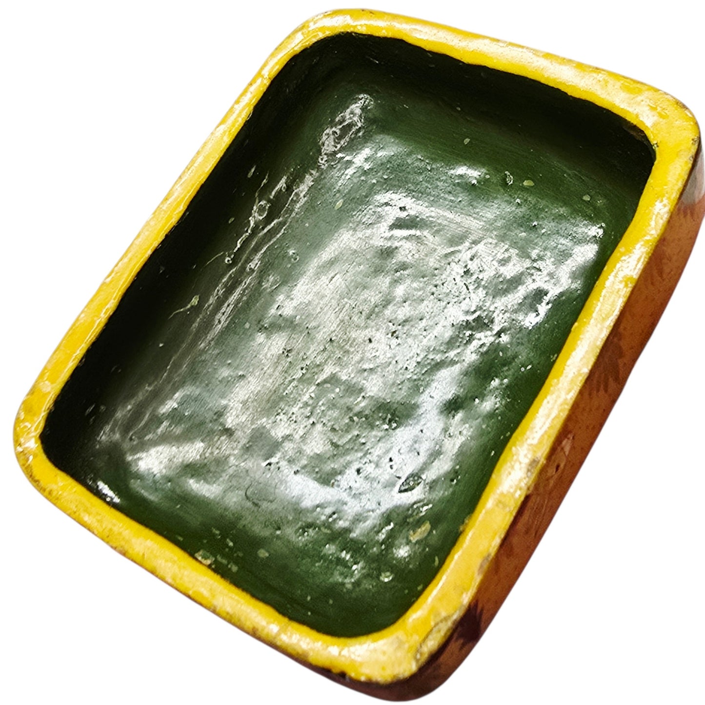 Vintage Kashmiri Hand-Painted Lacquerware Box - Stag & Doe Made in Kashmir India