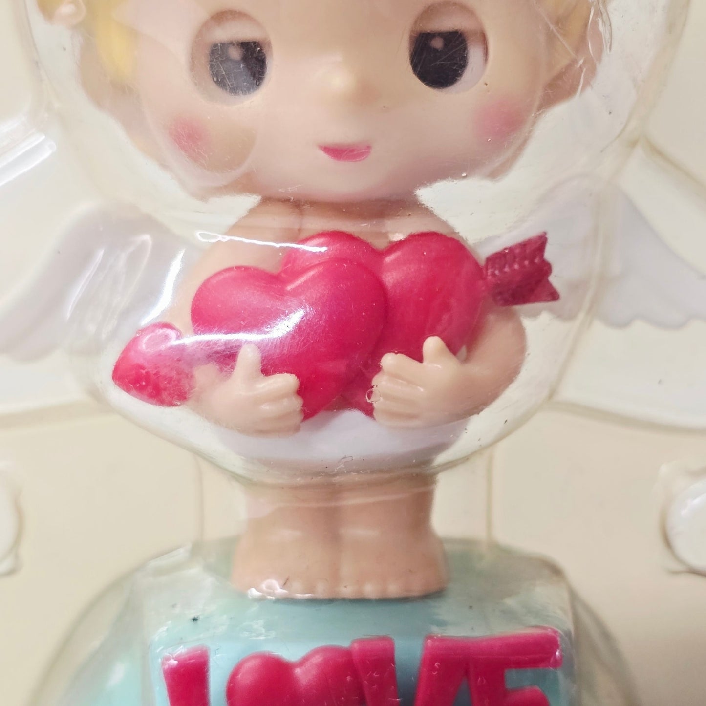 Valentine's Day Solar Dancing Toys Cupid Heart Flower Bobblehead Desktop Decor