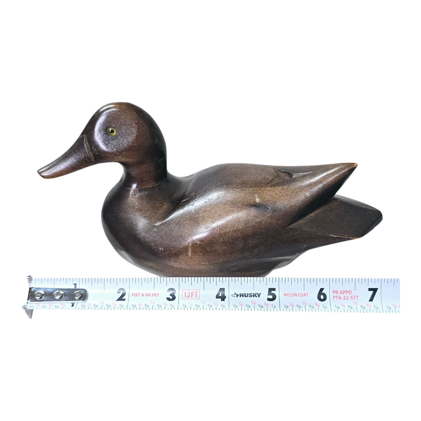 Vintage Hand-Carved Wooden Duck from the Standard Special Company