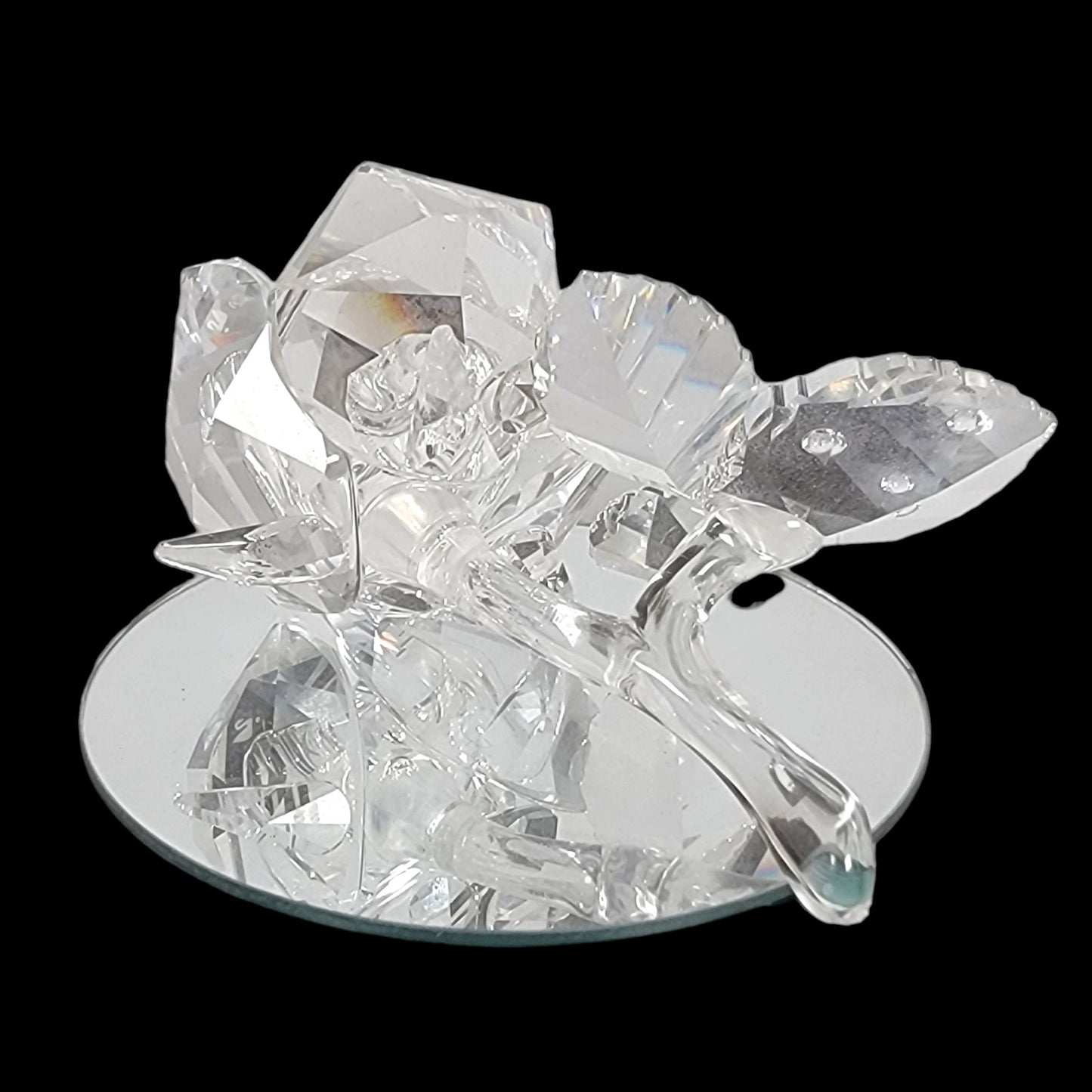 Swarovski Silver Crystal Rose, Made in Austria, Swarovski Crystal "The Rose"