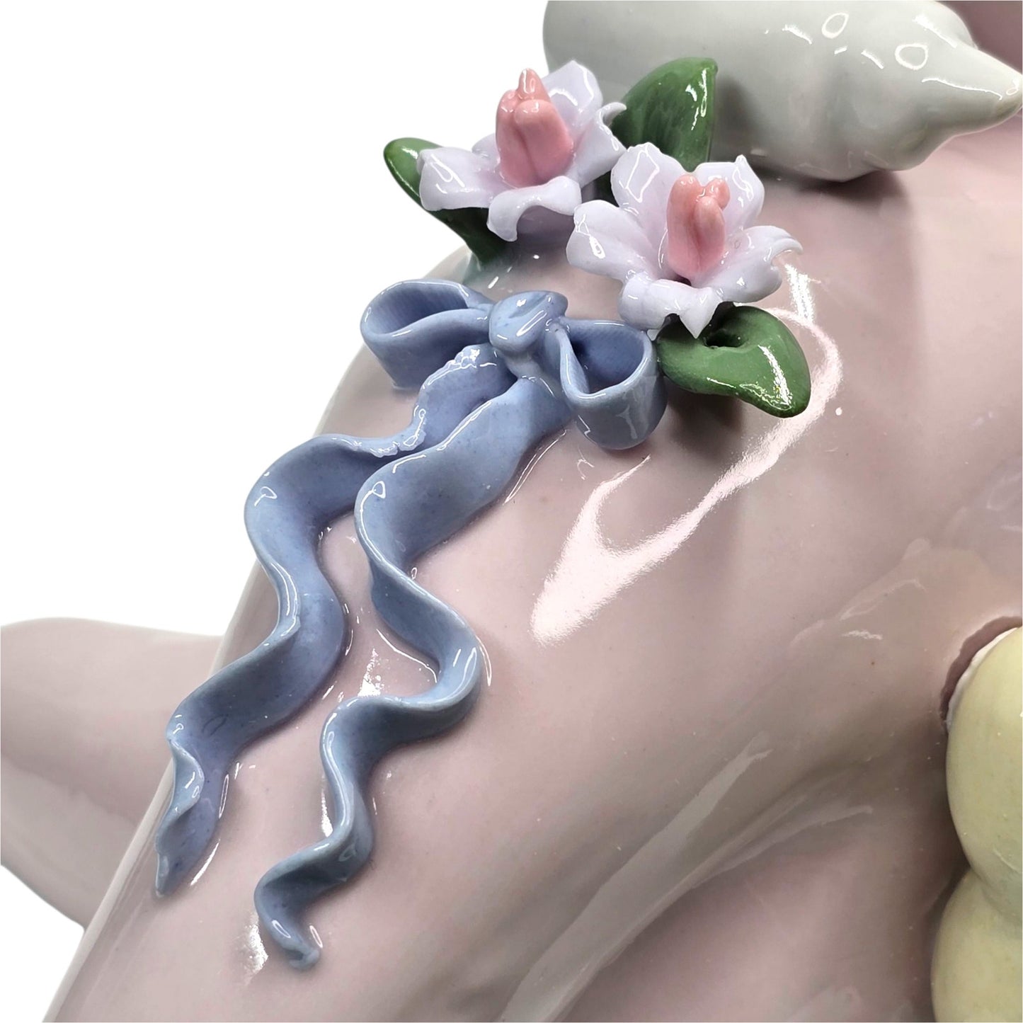 Whimsical Kitsch Pig Mom and Piglets Bank Pastel Pink Ceramic Farmhouse Decor