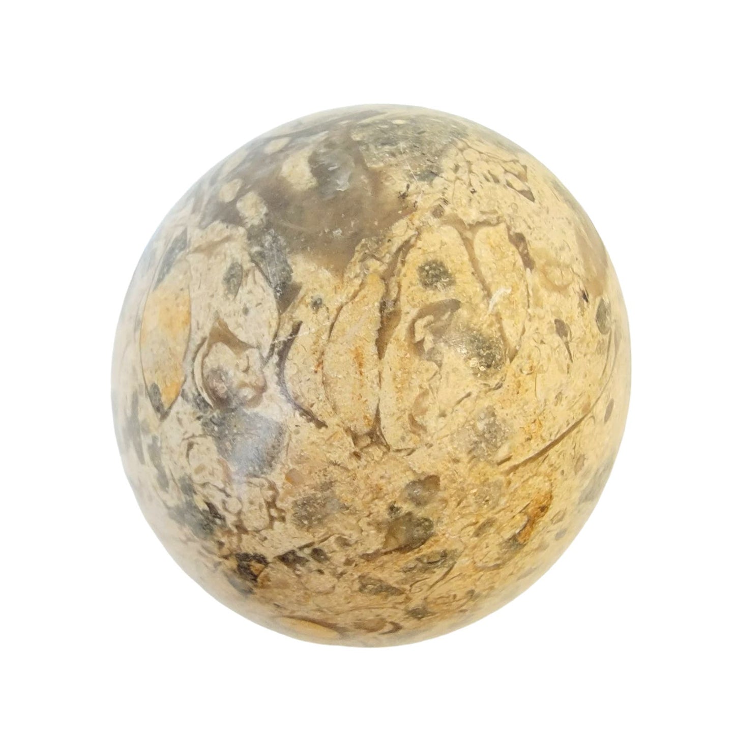 Vintage Carved Stone Egg, Polished Marble or Granite Egg Paperweight