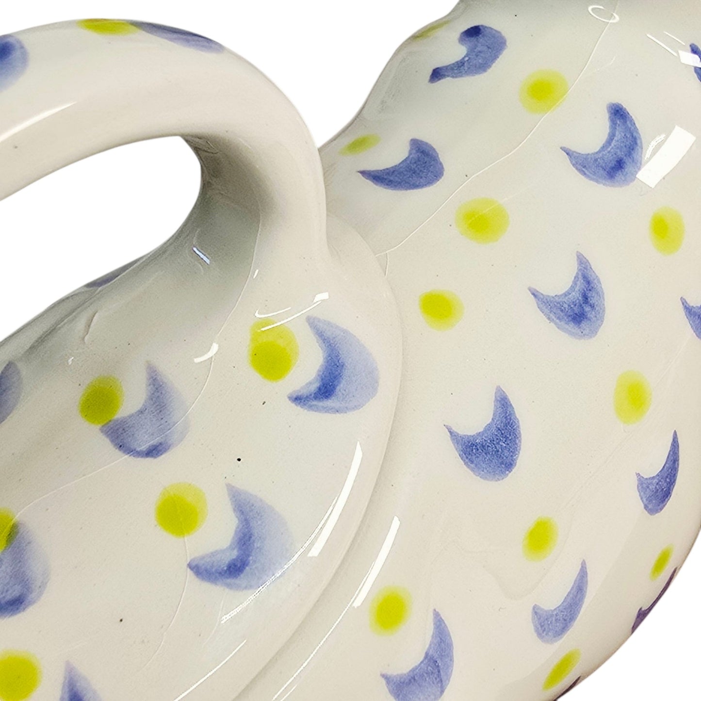 Ceramic French Country Cow Creamer & Sugar Arlington Designs CRAZED AS IS