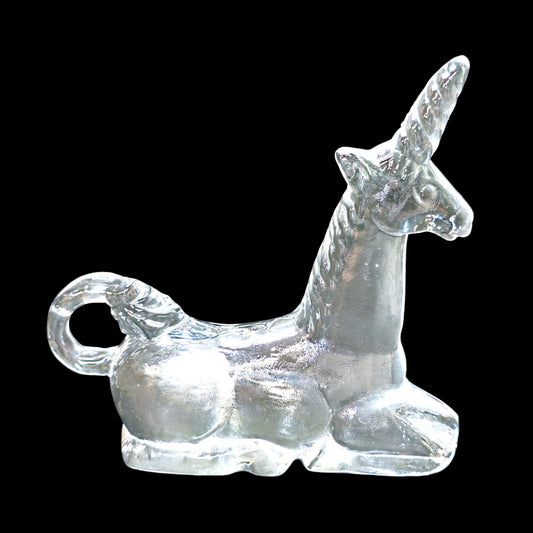 Vintage Kosta Boda Glass Unicorn Zoo Series