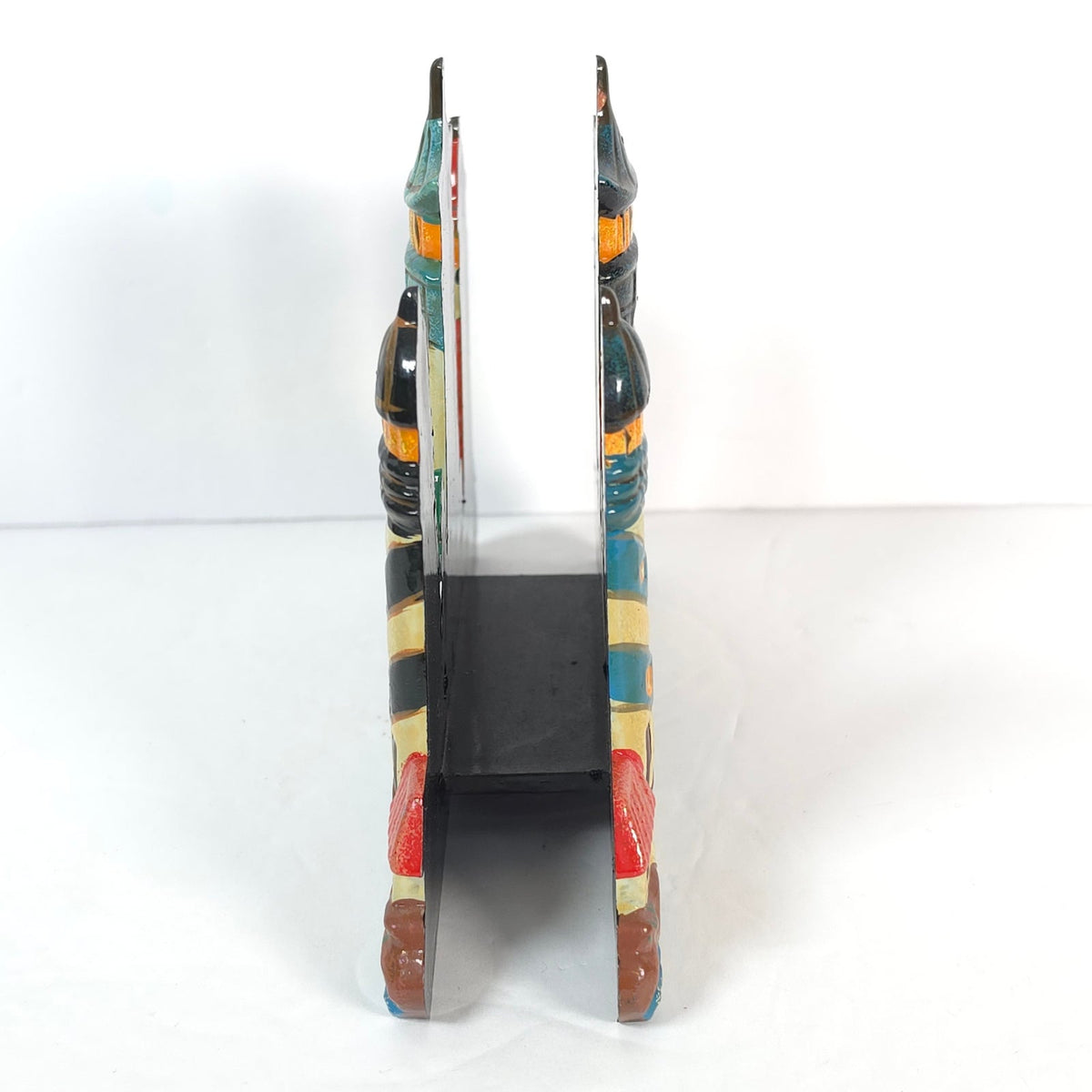 Hand Painted Lighthouse Letter Napkin Holder Coastal Nautical Desk Decor