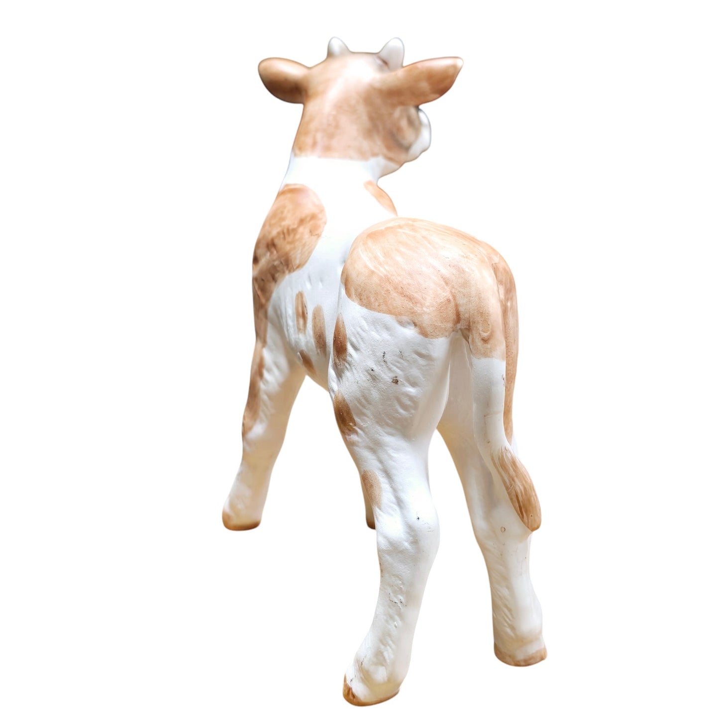 Vintage UCTCI Japan Porcelain Cow / Calf Figurine, Marked "Cow"