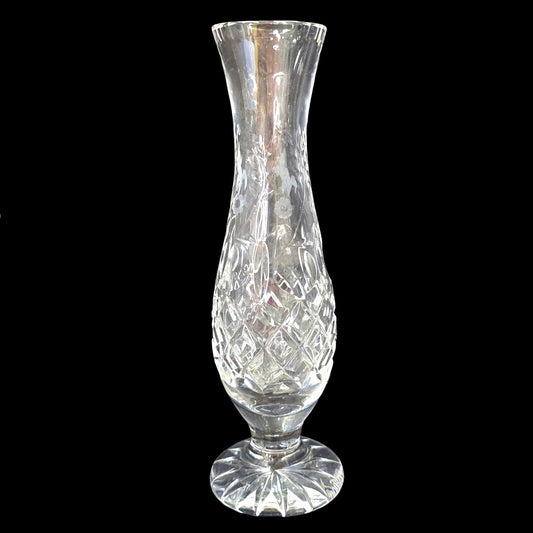 (For Customer) Rogaska Crystal Vase, Etched with Rogaska Marking 7.5"