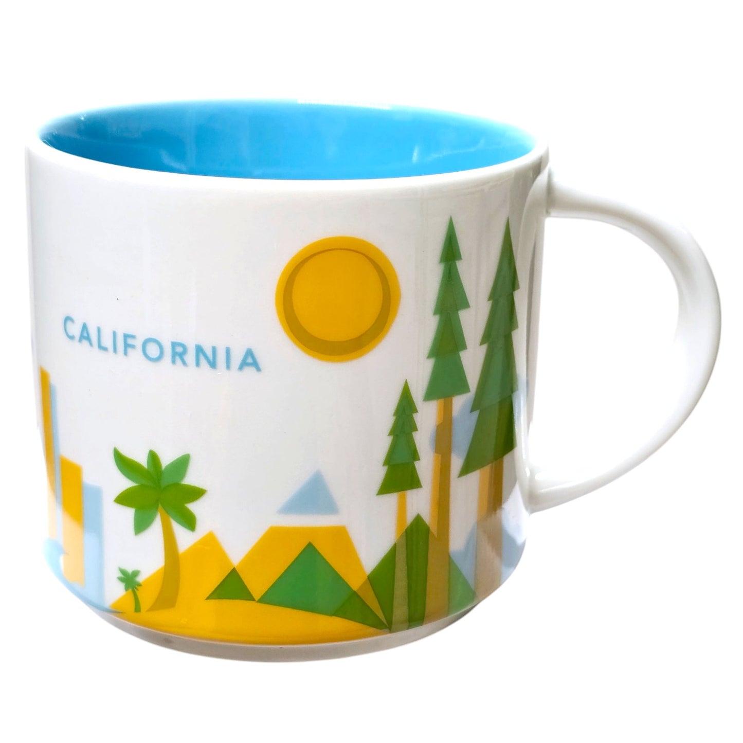 Starbucks 2015 California You Are Here Collection Series Coffee Mug, 14 oz