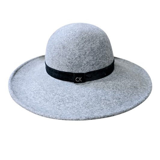 Calvin Klein 100% Wool Hat Fedora, Marked Laine