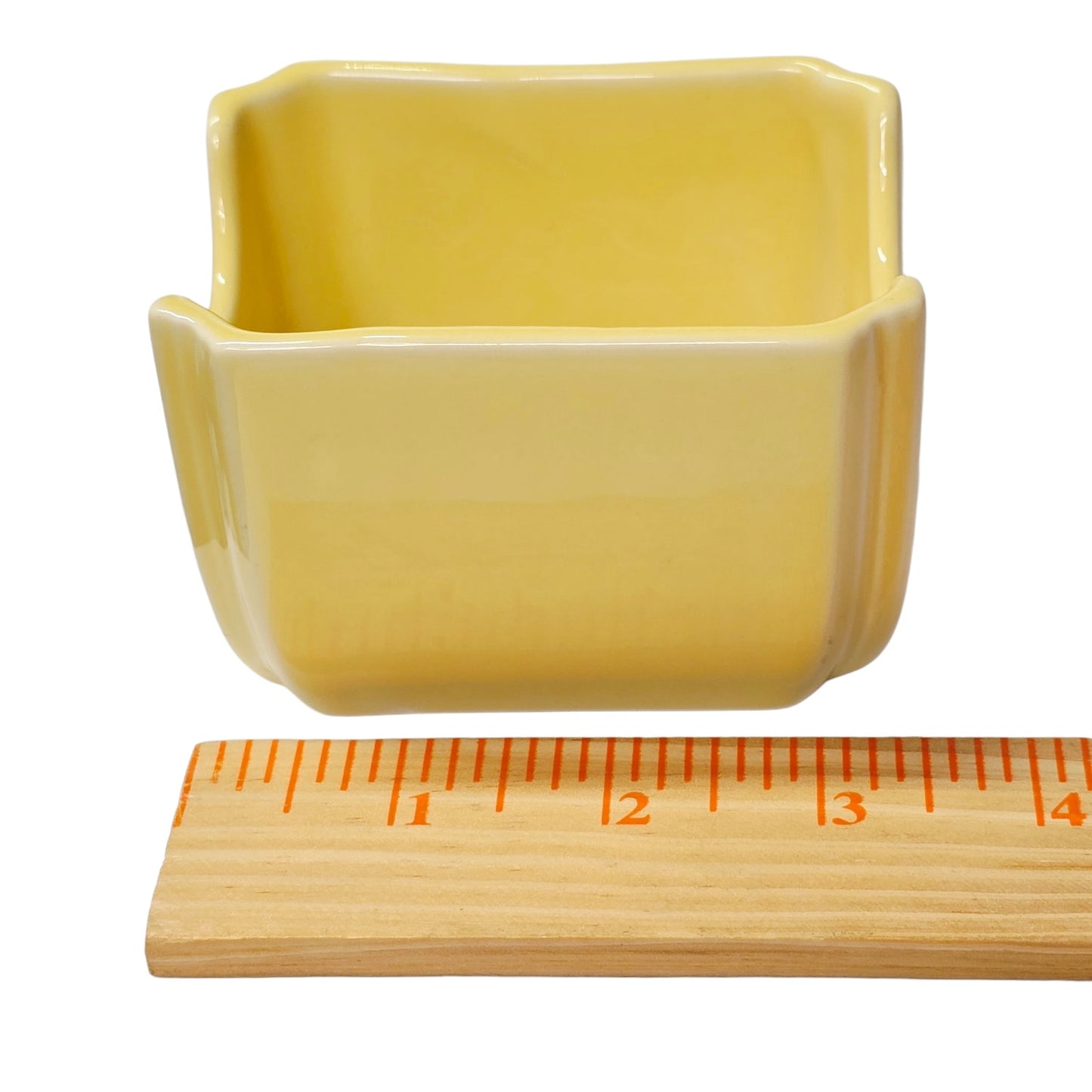 Pale Yellow Fiesta Sugar Caddy Retired Creamy Yellow Fiestaware Homer Laughlin