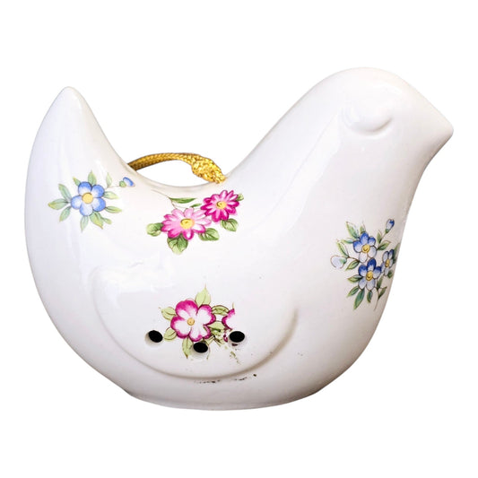 Floral Pomander Bird LIVE-CRAFTED SHAKER + 3 PINS Join me LIVE to give Input, or Give me Creative Freedom!