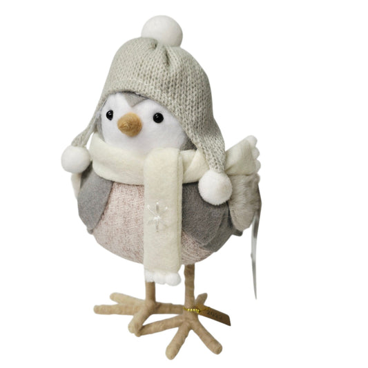 Target Spritz Bird Loop 2022 Featherly Friends Winter Christmas Gray Trapper Hat