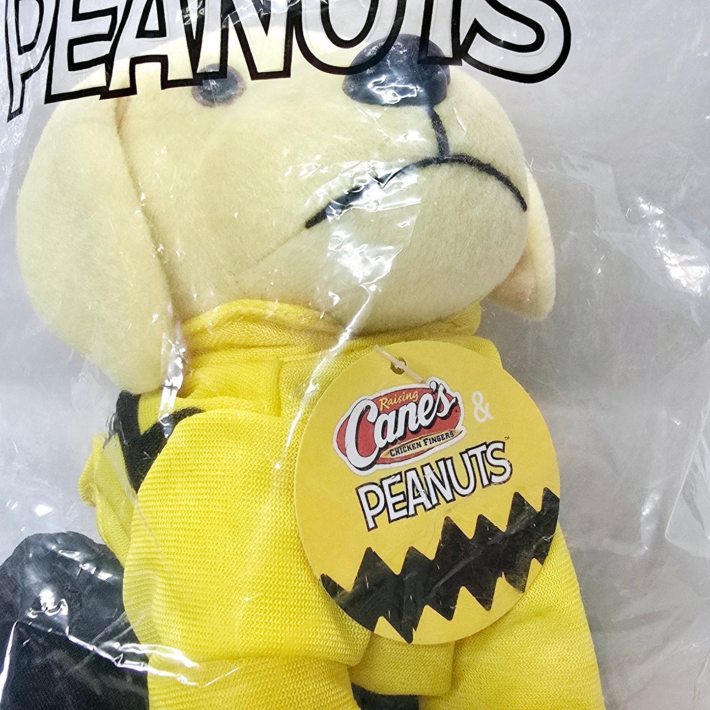 Raising Canes Charlie Brown Peanuts Dog 2021 Plush Puppy New in Package