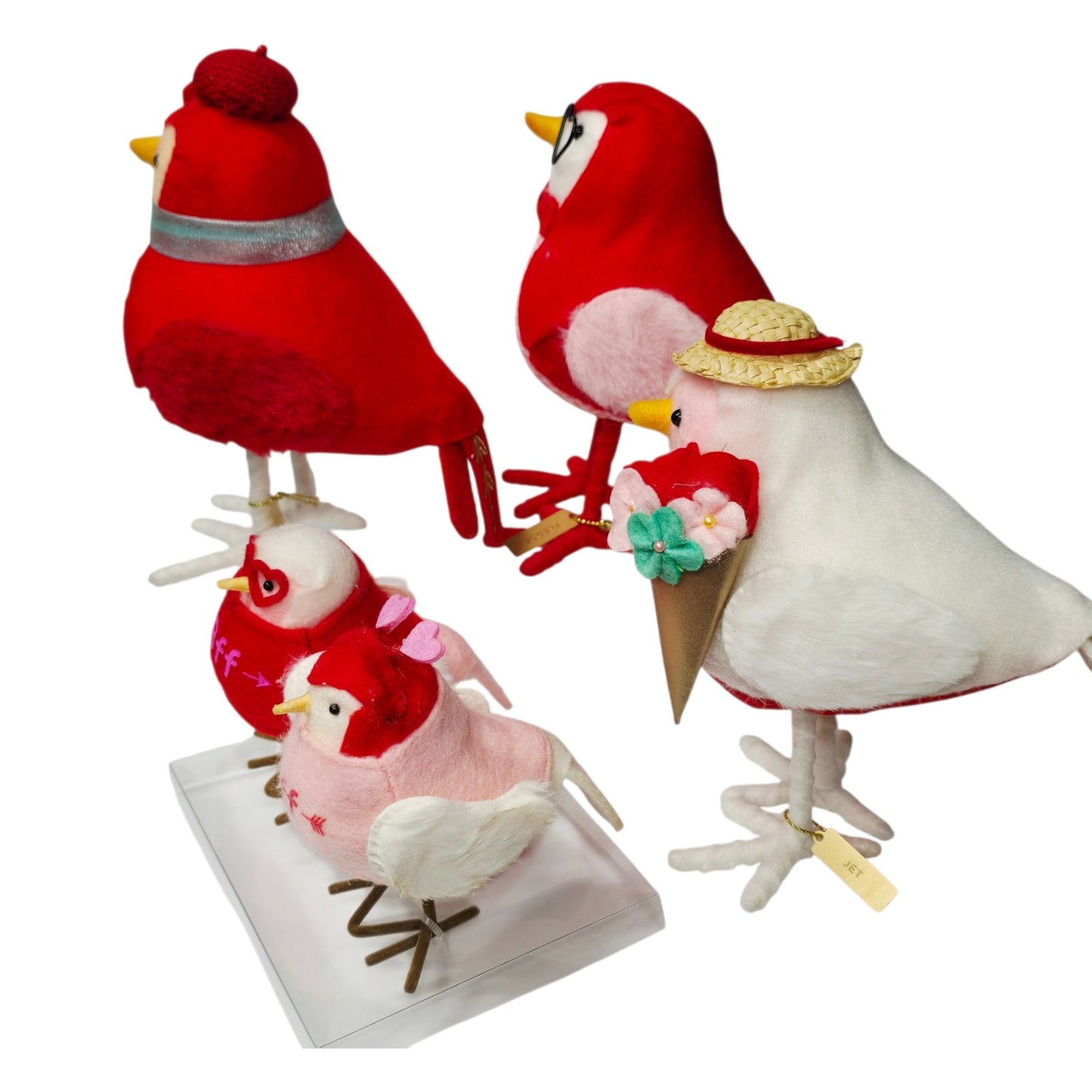 2023 Valentine's Day Featherly Friends Target Birds Aerial, Fledge, Jet & BFF's