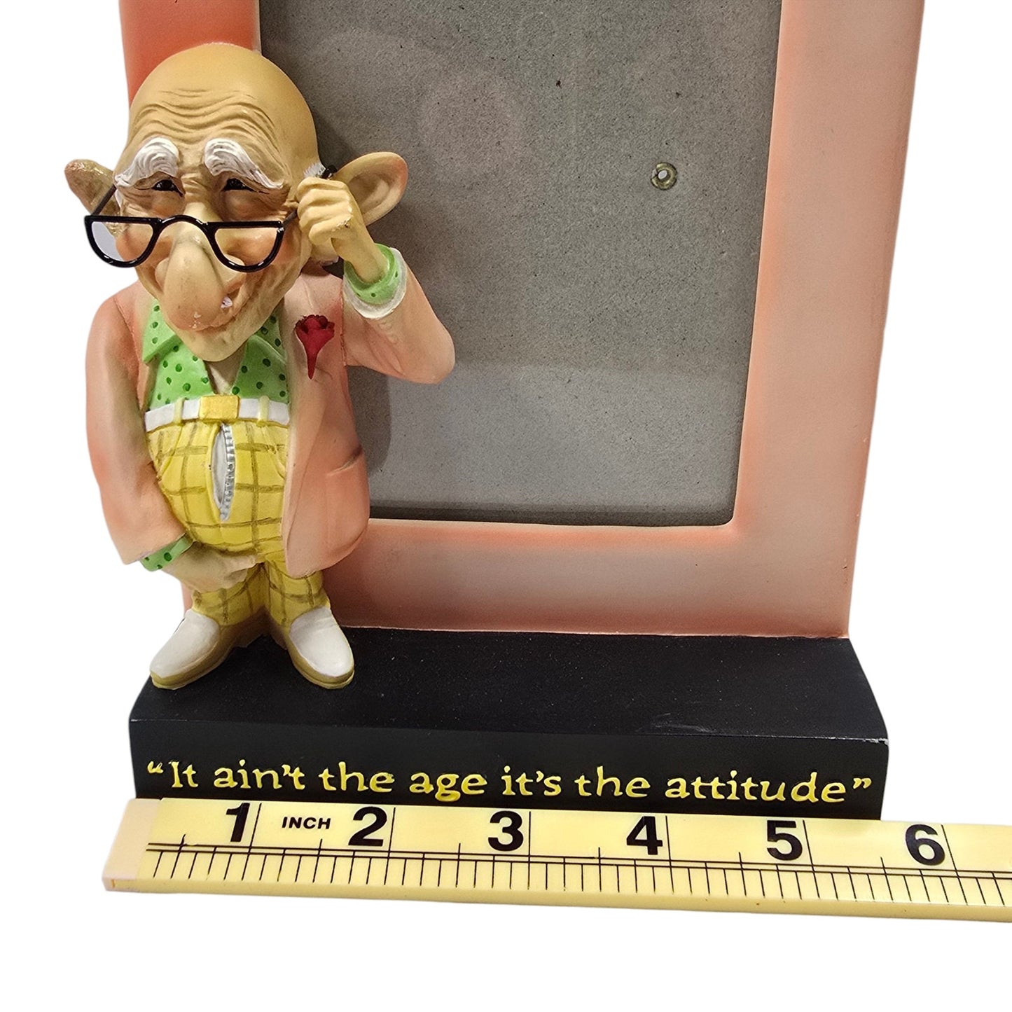 Coots Attitude Photo Frame Retirement Gag Gift No. 4970 2003 Westland Giftware