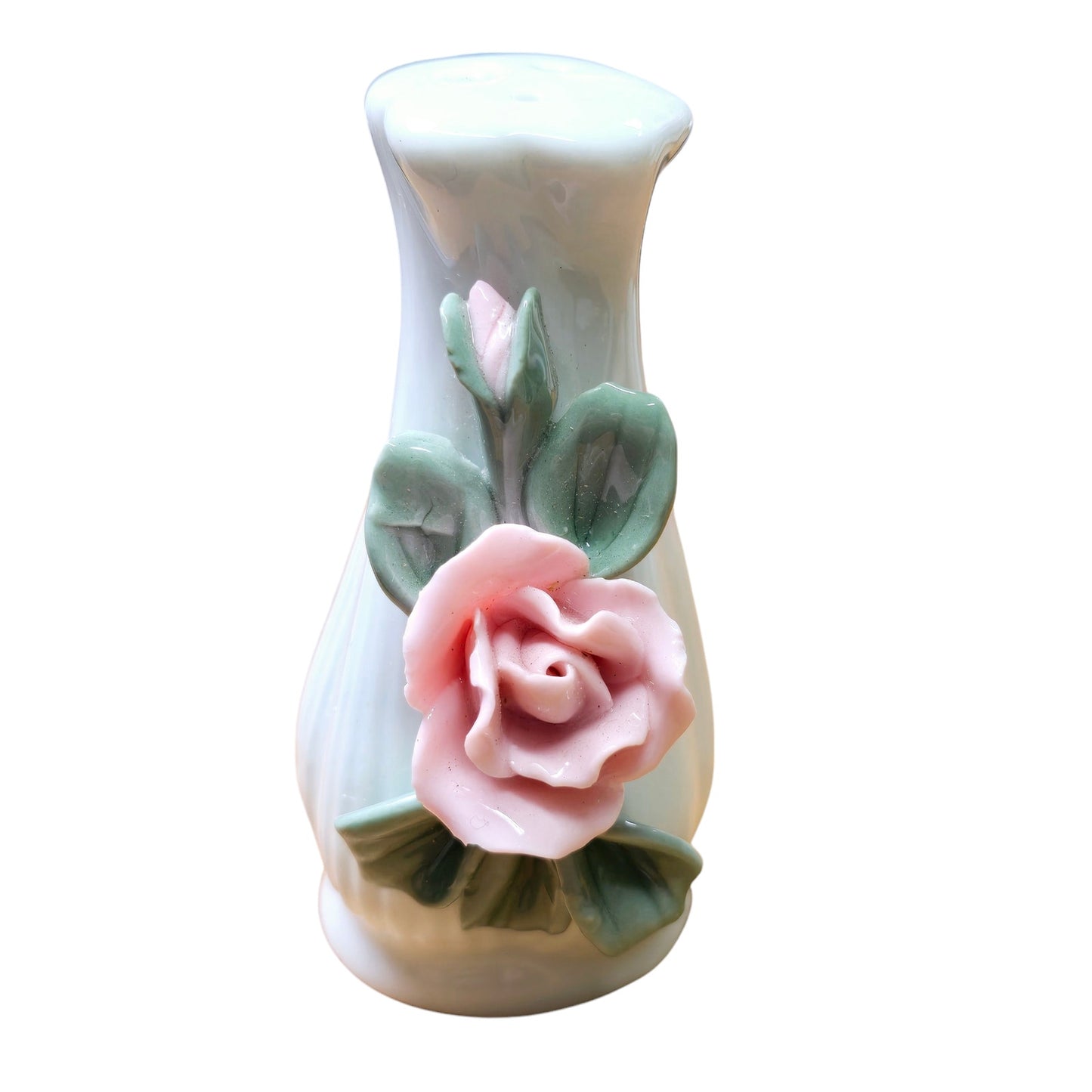 Porcelain Pink Rose Bud Vase 2 of 2 LIVE-CRAFTED SHAKER + 3 PINS Join me LIVE to give Input, or Give me Creative Freedom! Flower, Floral, Valentine's, Love