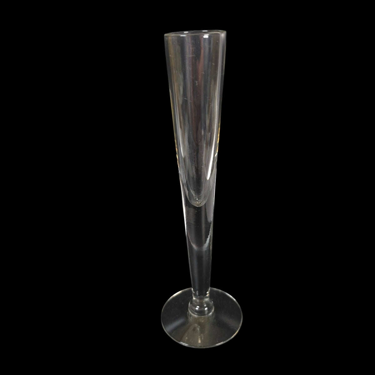 Clear Glass Cordial Liqueur Flutes Set of 3 Two Heights Bud Vase Trio