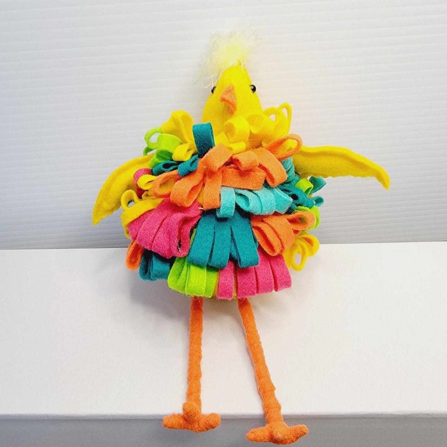 Colorful FELT Easter Chick Bird Decor, Hanging Easter Bird Decor Easter Ornament