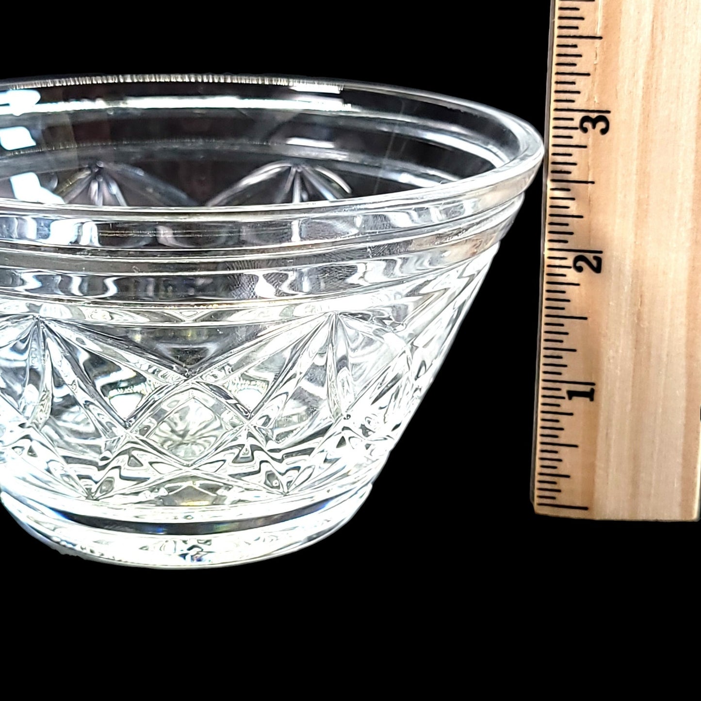 Glenpatrick of Waterford Crystal Glass Bowl 2.75" H x 5 1/8" Diameter