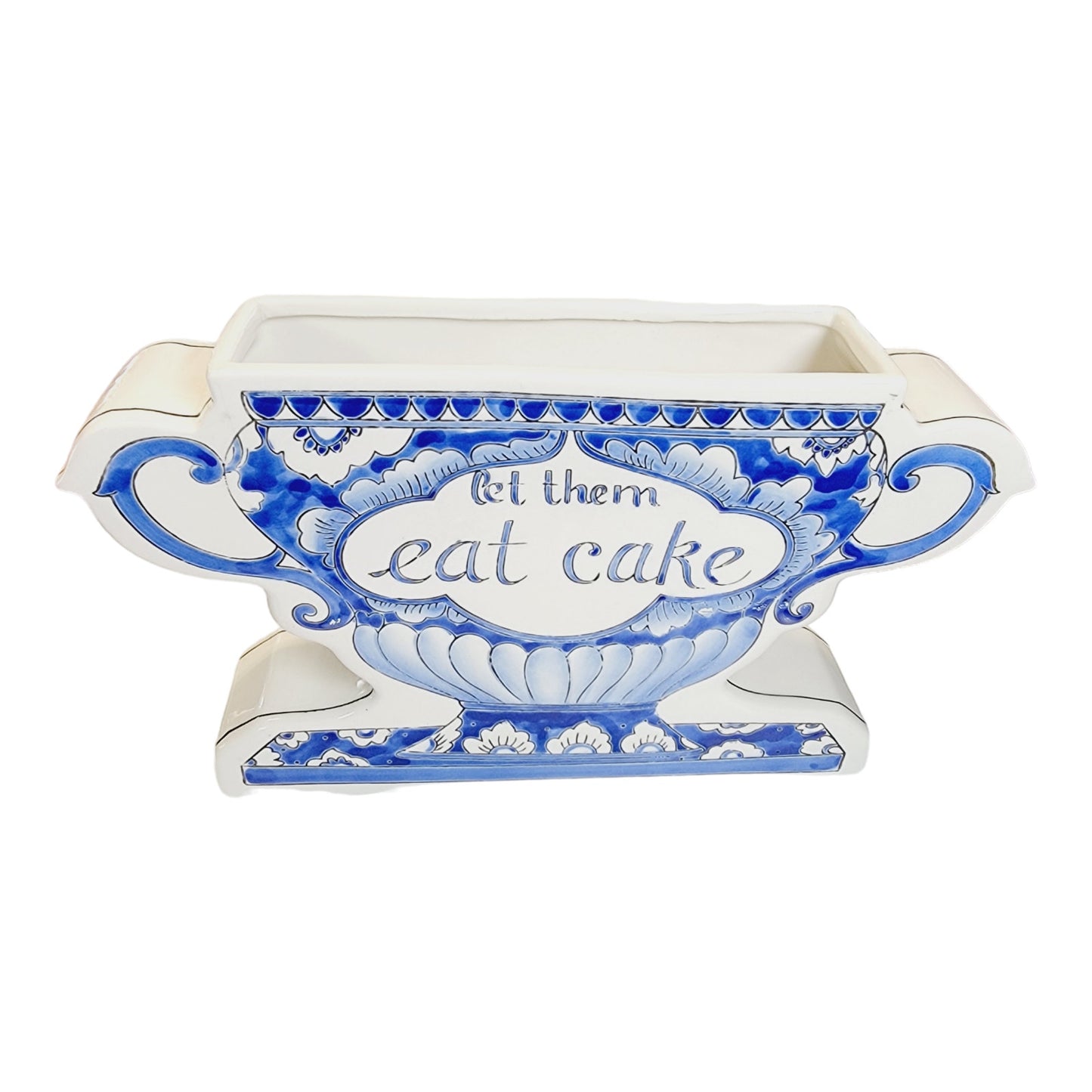 Molly Hatch Anthropologie Vase Let Them Eat Cake FLAW