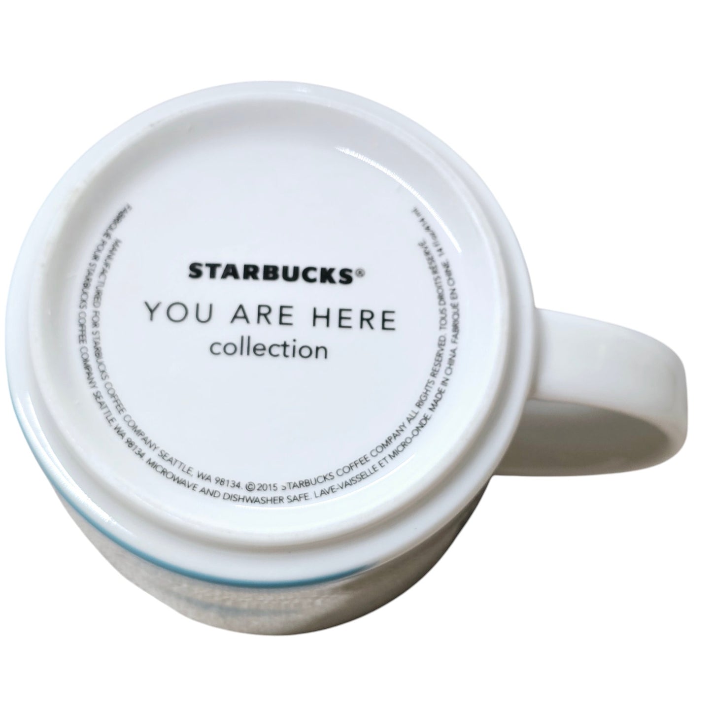 Starbucks 2015 California You Are Here Collection Series Coffee Mug, 14 oz