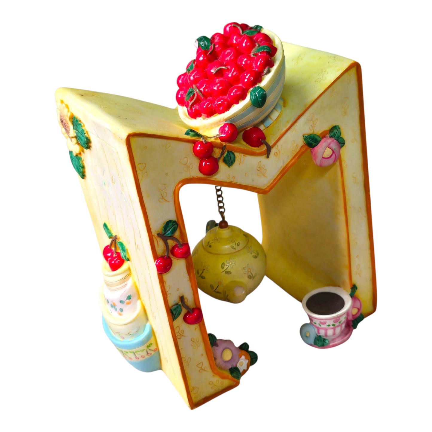 Mary Engelbreit Letter “M” Bookend Vintage 1998 Resin