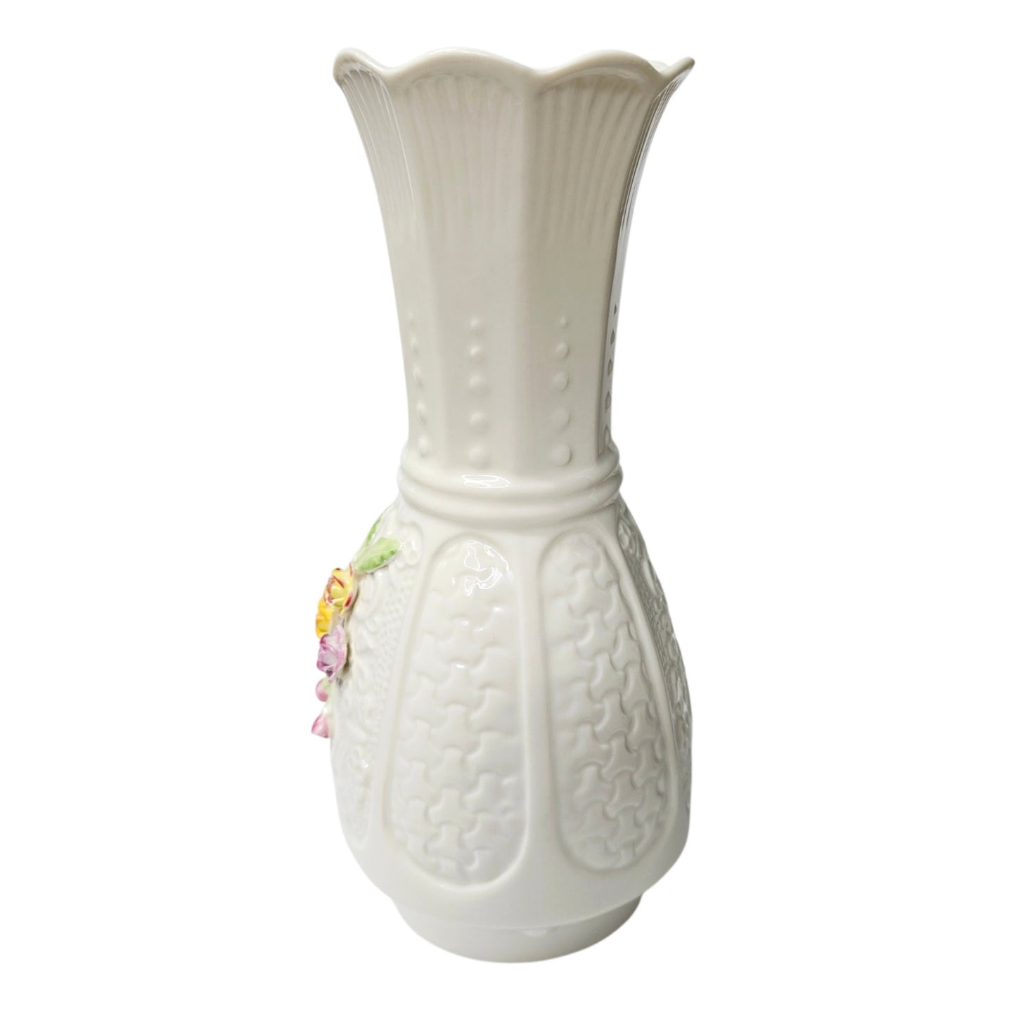 Belleek Ireland Glenveagh Garden Vase 2006 Limited Edition Annual Piece 80/3000